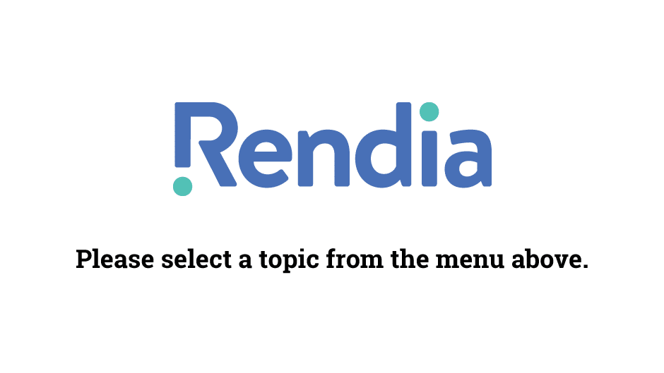 Rendia Video Library